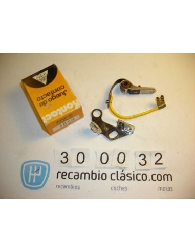 Juego de platinos Fiat 126, Fiat Panda, Fiat Regata, Fiat Ritmo, Fiat Uno KONTACT: 1858