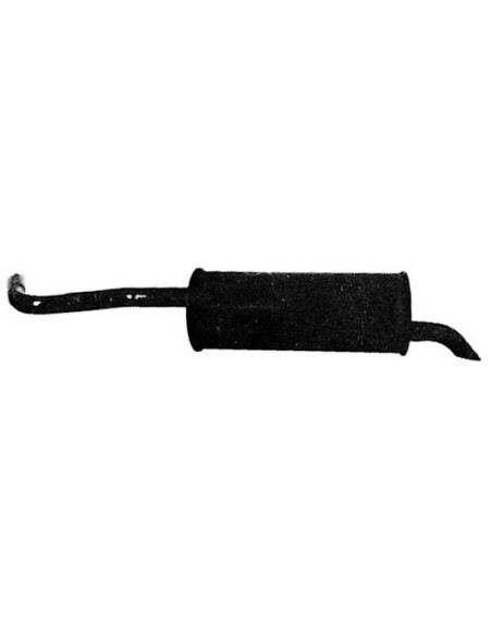 Silenciador del medio Citroen BX (XB) 14 E 45 kW 61 CV 1726K6