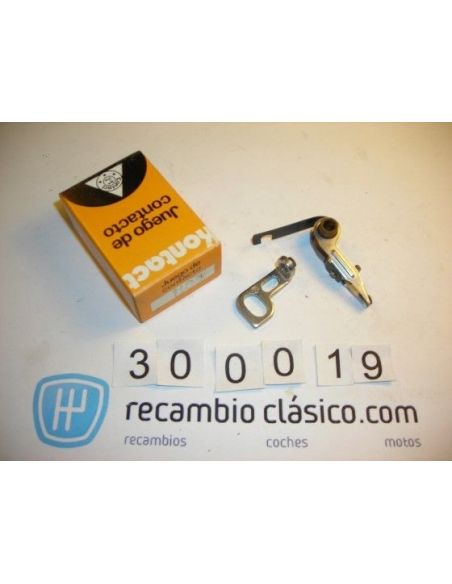 Juego de platinos Alfa Romeo 1962-1968 Fiat 1956-1962 Ford 1948-1964 Saab 1957-1965 Volvo 1956-1970 NSU 1953-1965 KONTACT 1104