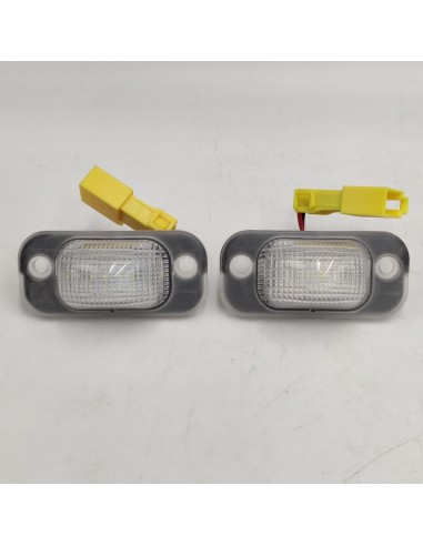 Juego luces led placa matricula trasera izquierda y derecha Volkswagen Golf Mk2, Volkswagen Jetta, Volkswagen Golf Mk2 USA