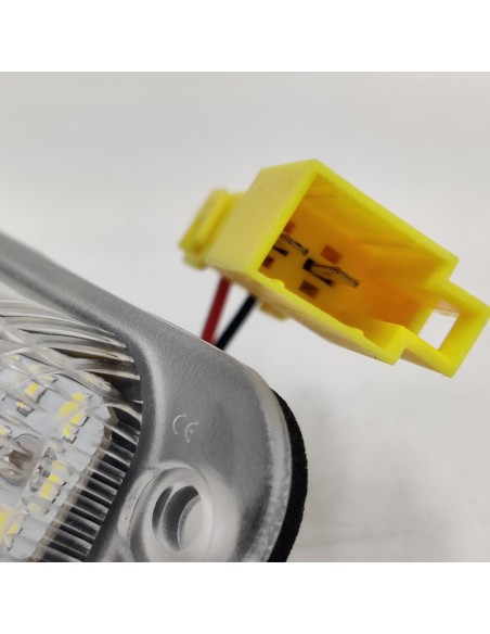 Juego luces led placa matricula trasera izquierda y derecha Volkswagen Golf Mk2, Volkswagen Jetta, Volkswagen Golf Mk2 USA