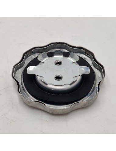 Tapón de gasolina universal cromado