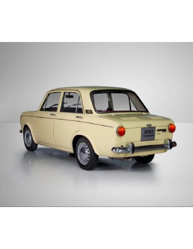 Moldura puerta lateral autoadhesiva adaptable cromada SEAT 850 Especial