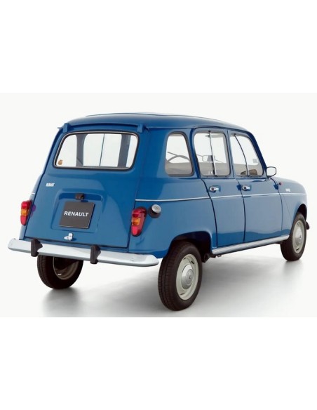 Moldura puerta lateral autoadhesiva adaptable cromada Renault 4 Super