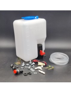 Depósito de agua con bomba limpiaparabrisas universal