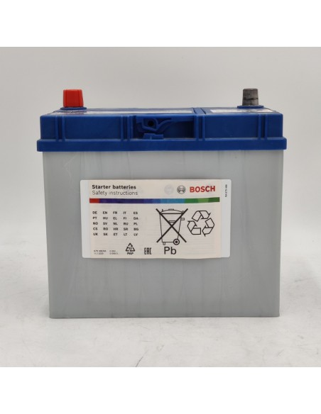 Batería Bosch 12v 45Ah 330A para Renault Batería Bosch 12v 45Ah 330A para Renault
