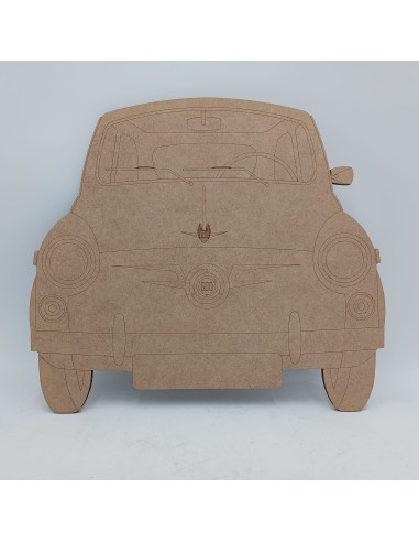 SEAT 600 recortable en madera de DM