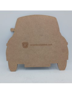 SEAT 600 recortable en madera de DM 2