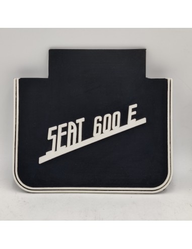 Juego faldillas traseras antisalpicadura negras SEAT 600 E