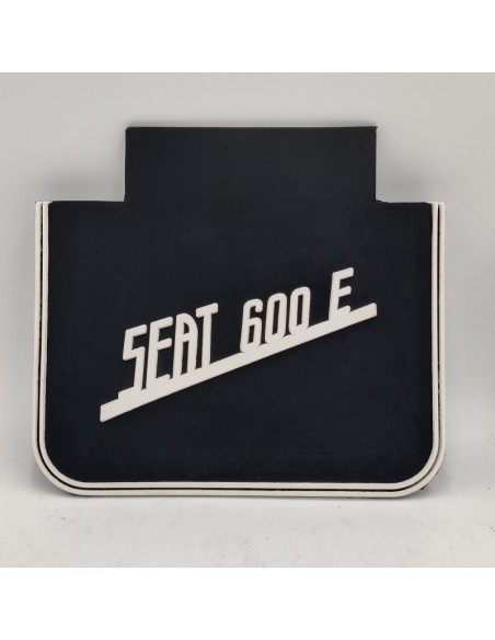 Juego faldillas traseras antisalpicadura negras SEAT 600 E