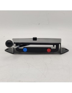 Mando calefacción negro Citroen 2CV 4 Citroen Dyane 4 Citroen Mehari 2