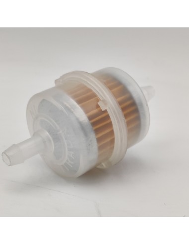 Kit tres filtros de gasolina cartucho de papel forma cilíndrica