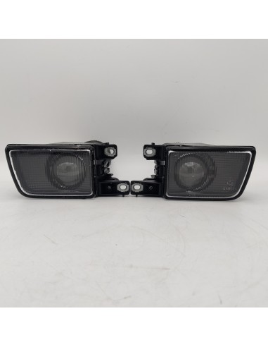 Juego faro H3 antiniebla derecho e izquierdo negro Volkswagen Golf Mk3 1H0941699C 1H0941700C