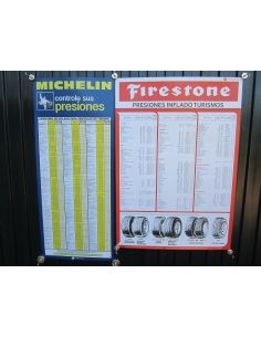 Carteles Michelin + Firestone (papel póster)