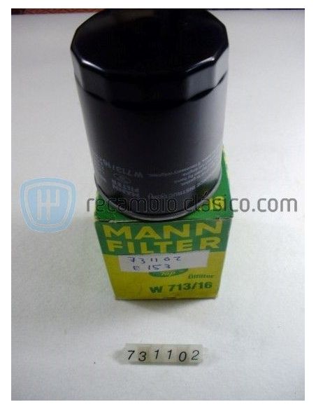 Filtro de aceite Fiat y Lancia motor fire 1000cc