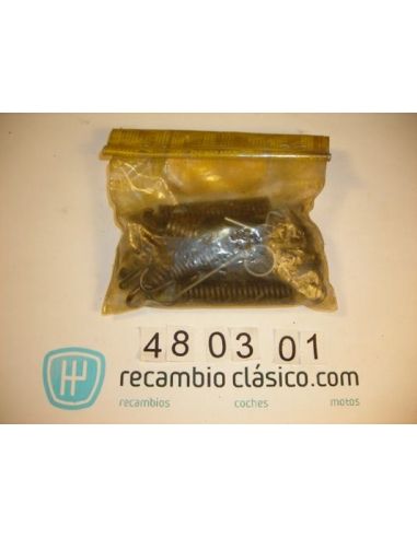 Juego de muelles y clips zapatas traseras Renault 18 7701010665