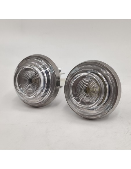 Juego pilotos intermitentes aleta derecho e izquierdo blanco SEAT 850