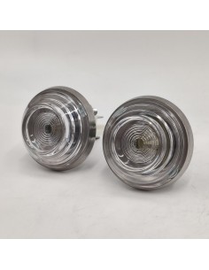 Juego pilotos intermitentes aleta derecho e izquierdo blanco SEAT 600