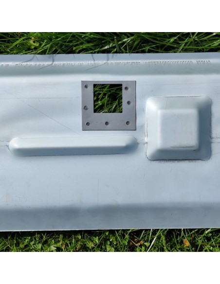 Chapa de acceso inferior derecho Austin Mini Morris 500022