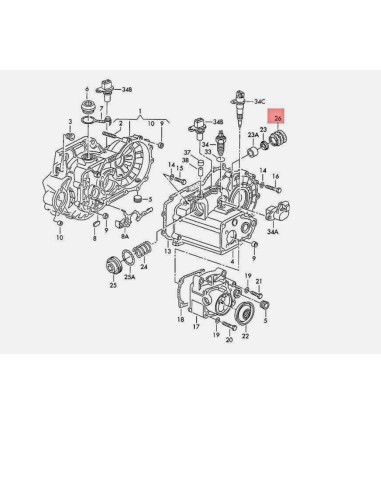 Guardapolvos selector palanca de cambios Volkswagen Golf MK1, Volkswagen Golf Cabrio MK1 Mk2, Volkswagen Jetta MK1 020301261