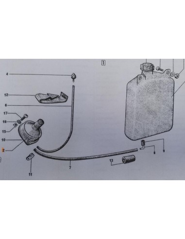 Bomba limpiaparabrisas pié Citroen Dyane