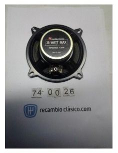 Altavoz 35W 4 vías SOUND SYSTEMS