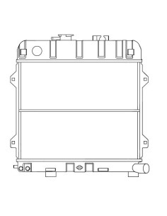 Radiador refrigeración BMW E30 BMW 316 BMW 318 BMW E28 BMW 518