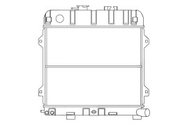 Radiador refrigeración BMW E30 BMW 316 BMW 318 BMW E28 BMW 518