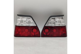 Juego de pilotos dos traseros blanco rojo Volkswagen Golf Mk2