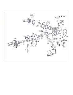 Comprar Bomba de agua MERCEDES W202 250 TD / W 210 2.5 TD online 2