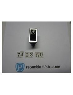 Interruptor pulsador limpia parabrisas Renault 4 Renault 5 Renault 6 Renault 7 Renault 8 Renault 10