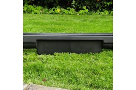 Parachoques delantero estrecho negro Volkswagen Golf MK2 191807103