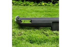 Parachoques delantero estrecho negro Volkswagen Golf MK2 191807103