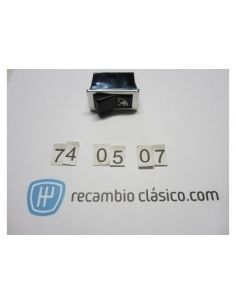 Interruptor limpia 1 velocidad Simca 1000, 1200 y Chrysler 180