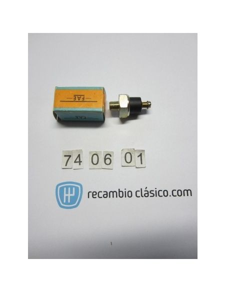 Manocontacto Presion De Aceite Ebro F108, AVIA 1250 y 7000 motores Perkins P-3 y P-4