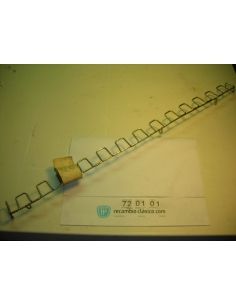 Rejilla cromada para salpicadero Seat 127 CL