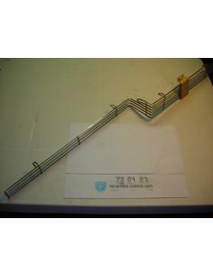 Rejilla cromada para salpicadero Seat 124