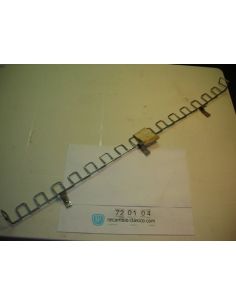 Rejilla salpicadero cromada SEAT 127 CL