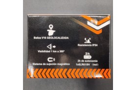 Baliza V16 geolocalizada luz de emergencia homologada DGT SOS Baliza V16 geolocalizada luz de emergencia homologada DGT SOS