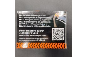Baliza V16 geolocalizada luz de emergencia homologada DGT SOS Baliza V16 geolocalizada luz de emergencia homologada DGT SOS
