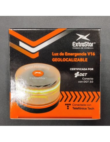 OFERTA 2 balizas V16 geolocalizada luz de emergencia homologada DGT SOS