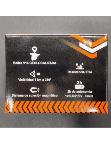 OFERTA 2 balizas V16 geolocalizada luz de emergencia homologada DGT SOS