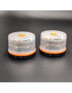 OFERTA 2 balizas V16 geolocalizada luz de emergencia homologada DGT SOS