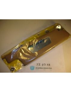 Parasol derecho con espejo de cortesía marrón Renault 7 7702044310