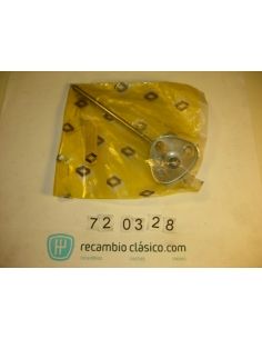 Soporte con base cromada parasol Renault