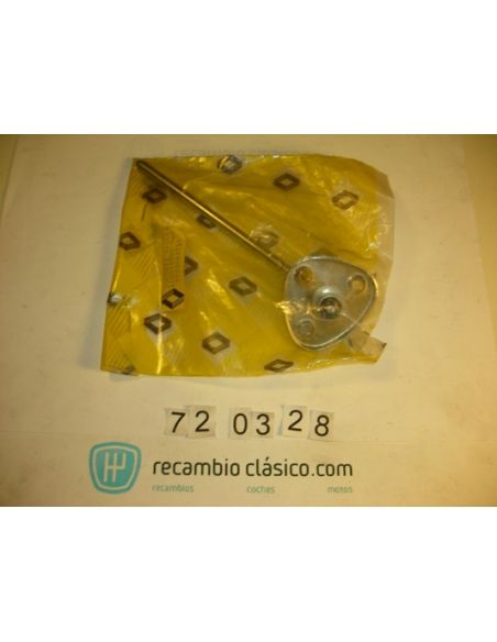 Soporte con base cromada parasol Renault