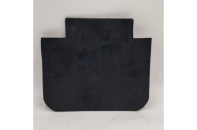Juego de faldillas guardabarros traseras antisalpicadura negras SEAT 600 D