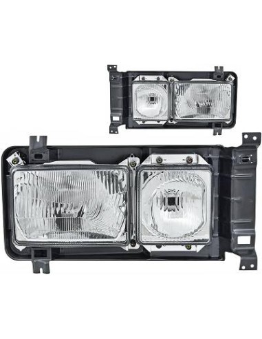 Óptica de faro delantero Volkswagen T 3 255941045A
