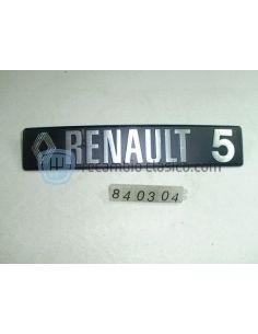 Anagrama emblema logo Renault 5 Copa atmosférico