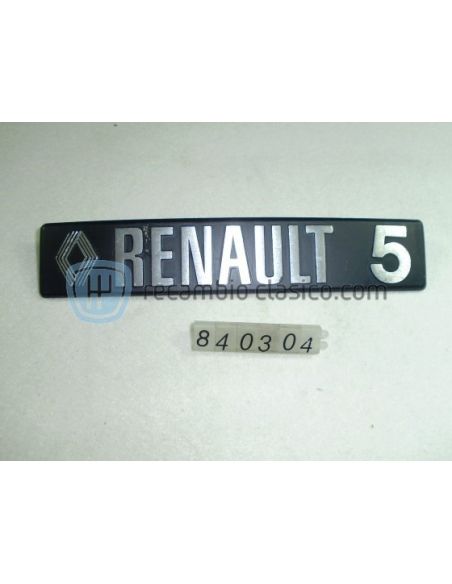 Comprar Anagrama de Renault R5 Copa atmosférico metálico